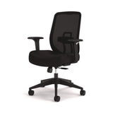 HON® Altern Mesh Back Task Chair, 17.95 to 21.1 Seat Height, Black Seat, Black Back, Black Base (HONALTT1UMBLK) Each