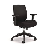 HON® Altern Upholstered Back Task Chair, 16.5 to 19.56 Seat Height, Black Seat, Black Back, Black Base (HONALTT1UUBLK) Each