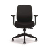 HON® Altern Upholstered Back Task Chair, 16.5 to 19.56 Seat Height, Black Seat, Black Back, Black Base (HONALTT1UUBLK) Each