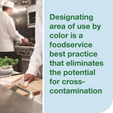 Tork® Foodservice Cleaning Towel, 1-Ply, 6 x 10.75, Pink, 200/Carton (TRK192187) Each