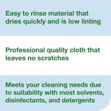 Tork® Foodservice Cleaning Towel, 1-Ply, 6 x 10.75, Pink, 200/Carton (TRK192187) Each