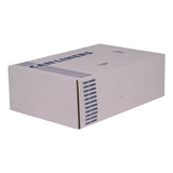 Heritage High-Density Waste Can Liners, 10 gal, 8 mic, 24" x 24", Black, Roll, 1,000/Carton (HERZ4824LKR01) Case of 1000