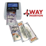 Cassida Quattro Counterfeit Detector, Infrared; Magnetic Strip Detection; Magnetic Thread Security; UV Light, U.S. Currency (CIAQUATTRO) Each