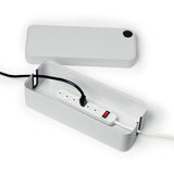 Durable® CAVOLINE Cable Management Box, 16" w x 6.1" d x 5.5" h, Large, Charcoal (DBL503037) Each