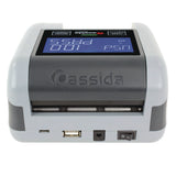 Cassida Quattro Counterfeit Detector, Infrared; Magnetic Strip Detection; Magnetic Thread Security; UV Light, U.S. Currency (CIAQUATTRO) Each