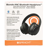 Spracht Blunote ANC Bluetooth Headphone, Black (SPTHPBTANC) Each