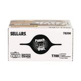Sellars® TOOLBOX WaterWeave T700 Wipers, 1-Ply, 8.27 x 16.5, White, 100 Sheets/Box, 8 Boxes/Carton (SLR78200) Case of 8