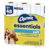 Charmin® Essentials Soft Bathroom Tissue, Septic Safe, 2-Ply, White, 330 Sheets/Roll, 12 Rolls/Pack, 4 Packs/Carton (PGC03154) Each