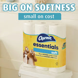 Charmin® Essentials Soft Bathroom Tissue, Septic Safe, 2-Ply, White, 330 Sheets/Roll, 12 Rolls/Pack, 4 Packs/Carton (PGC03154) Each