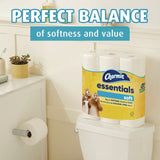 Charmin® Essentials Soft Bathroom Tissue, Septic Safe, 2-Ply, White, 330 Sheets/Roll, 12 Rolls/Pack, 4 Packs/Carton (PGC03154) Each