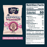 LesserEvil® Himalayan Pink Salt Organic Popcorn, Salt, 0.46 oz Bag, 24/Carton (GRR22001053) Case of 24