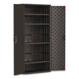 Suncast Commercial® Mega Tall Storage Cabinet, 40 x 20.25 x 80.25, Gray (SUABMCCPD8004) Each