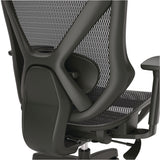 Alera® Taunton Ergonomic Mesh Swivel Task Chair, Supports Up to 275 lb, 17.44 to 20.98 Seat Height, Black Seat/Back, Black Base (ALETN41BME18) Each