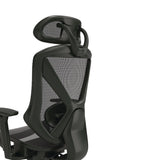 Alera® Taunton Ergonomic Mesh Swivel Task Chair, Supports Up to 275 lb, 17.44 to 20.98 Seat Height, Black Seat/Back, Black Base (ALETN41BME18) Each