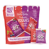 Nature's Garden Probiotic Yoggies Variety Snack Pack, Assorted Flavors, 0.7 oz Bag, 30/Carton (GRR22002303) Case of 30