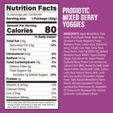 Nature's Garden Probiotic Yoggies Variety Snack Pack, Assorted Flavors, 0.7 oz Bag, 30/Carton (GRR22002303) Case of 30