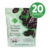 girl scouts Thin Mints Pretzels, Mint Chocolate, 20 oz Bag (GRR22002340) Each