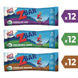 CLIF® Bar Kid Organic Zbar Granola Bars Variety Pack, Assorted Flavors, 1.27 oz Bar, 36/Carton (GRR22002341) Case of 36