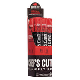 Chef’s Cut Real Jerky Co Original Smokehouse Beef & Pork Meat Stick, 1 oz Individually Wrapped (GRR22002354) Case of 16