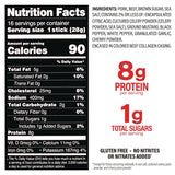 Chef’s Cut Real Jerky Co Original Smokehouse Beef & Pork Meat Stick, 1 oz Individually Wrapped (GRR22002354) Case of 16