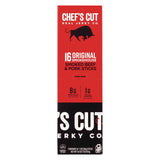 Chef’s Cut Real Jerky Co Original Smokehouse Beef & Pork Meat Stick, 1 oz Individually Wrapped (GRR22002354) Case of 16