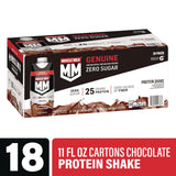 MUSCLE MILK PROTEIN™ Genuine Chocolate Protein Shake, 11 oz Carton, 18/Carton (GRR22002378) Case of 18