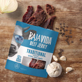 Baja Jerky Beef Jerky Traditional Snack Pack, Original, 1 oz Packet, 12/Carton (GRR22002304) Case of 12