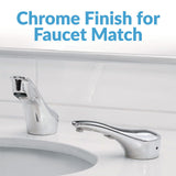 Bobrick SureFlo Top-Fill Automatic Bulk Foam Soap Dispenser, 2.75 x 6.75 x 3, Polished Chrome (BOB824) Each