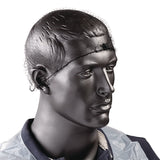 AmerCareRoyal Lightweight Latex-Free Hairnets, Nylon, 24", Black, 144/Box, 20 Boxes/Carton (RPPRPH144LTBK) Case of 2880