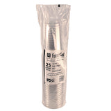 Fabri-Kal® Kal-Clear PET Cold Drink Cups, 32 oz, Plastic, Clear, 25/Sleeve, 12 Sleeves/Carton (FABKC32) Case of 300