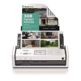 Brother ADS-1800W Compact Desktop Scanner, 600 dpi x 600 dpi Optical Resolution, 20-Sheet Duplex Auto Document Feeder (BRTADS1800W) Each