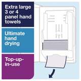 Tork® Xpress Multifold Hand Towel Dispenser H2, 11.9 x 4 x 17.5, Black (TRK553028) Each