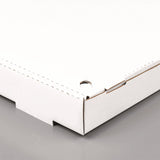 Karat® Corrugated Paper Boxes, 12 x 12 x 1.97, White/Kraft, 50/Carton (KRTFPPBF12W) 1 BD