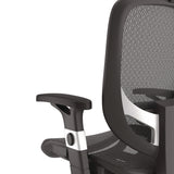 Alera® Minerva Ergonomic Mesh Swivel Task Chair, Supports Up to 275 lb, 17.24 to 20.98 Seat Height, Black Seat/Back, Black Base (ALEMV41BME18) Each