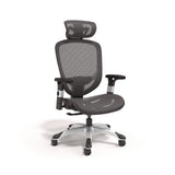 Alera® Minerva Ergonomic Mesh Swivel Task Chair, Supports Up to 275 lb, 17.24 to 20.98 Seat Height, Black Seat/Back, Black Base (ALEMV41BME18) Each