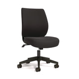 Alera® Wessex Ergonomic Fabric Task Chair, Supports Up to 275 lb, 17.13 to 20.83 Seat Height, Black Seat/Back, Black Base (ALEWX4217) Each