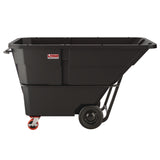 Suncast Commercial® 1.5 cu yd Heavy Duty Tilt Truck, Forkliftable Frame, 2,200 lb Capacity, Black (SUARMTTHD150D) Each