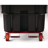 Suncast Commercial® 1.5 cu yd Heavy Duty Tilt Truck, Forkliftable Frame, 2,200 lb Capacity, Black (SUARMTTHD150D) Each
