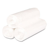 Pitt Plastics Vu Thru Liner Low Density Can Liner, 60 gal, 0.95 mil, Natural, Roll, 100/Carton (PITP6530XC) Case of 100
