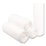 Pitt Plastics Vu Thru Liner Low Density Can Liner, 60 gal, 0.95 mil, Natural, Roll, 100/Carton (PITP6530XC) Case of 100