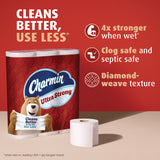 Charmin® Ultra Strong Bathroom Tissue, Septic Safe, 2-Ply, White, 220 Sheet/Roll, 4/Pack, 8 Packs/Carton (PGC13220) Case of 8
