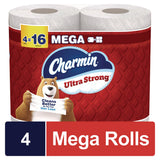 Charmin® Ultra Strong Bathroom Tissue, Septic Safe, 2-Ply, White, 220 Sheet/Roll, 4/Pack, 8 Packs/Carton (PGC13220) Case of 8
