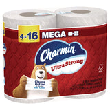 Charmin® Ultra Strong Bathroom Tissue, Septic Safe, 2-Ply, White, 220 Sheet/Roll, 4/Pack, 8 Packs/Carton (PGC13220) Case of 8