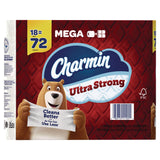 Charmin® Ultra Strong Bathroom Tissue, Septic Safe, 2-Ply, White, 220 Sheet/Roll, 18/Pack (PGC11105) Each