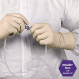 Kimtech™ PFE Latex Exam Gloves, Powder-Free, X-Large, 6.3 mil Thick, 9.5" Long, Natural, 1,000/Carton (KCC57550) Case of 1000