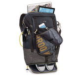 Solo Everyday Max Recycled Backpack, Fits Device Up to 17.3", 13 x 8 x 21, Navy Blue/Gray (USLACV7324) Each