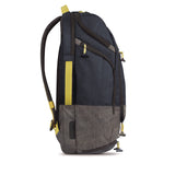 Solo Everyday Max Recycled Backpack, Fits Device Up to 17.3", 13 x 8 x 21, Navy Blue/Gray (USLACV7324) Each