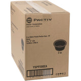 Pactiv Evergreen Plastic Portion Cup, 2 oz., Black, 2,400/Carton (PCTYSPP200EA) Case of 2400