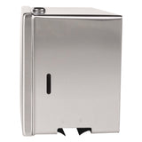 Bobrick Surface-Mounted Paper Towel Dispenser, 12.13 x 6.13 x 7.25, Satin Finish Stainless Steel (BOB263) Each