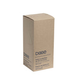 Dixie® Slim Unwrapped Plastic Straws, 8", Plastic, Black 500/Box, 10 Boxes/Carton (DXES8BLK) Case of 5000